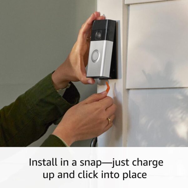 AMAZON Big Spring Deal -45% ON All-new Ring Battery Doorbell - Image 2