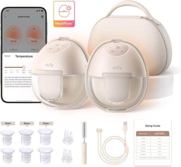 AMAZON Big Spring Deal -26% ON eufy Heated Wearable Breast Pump S1 Pro