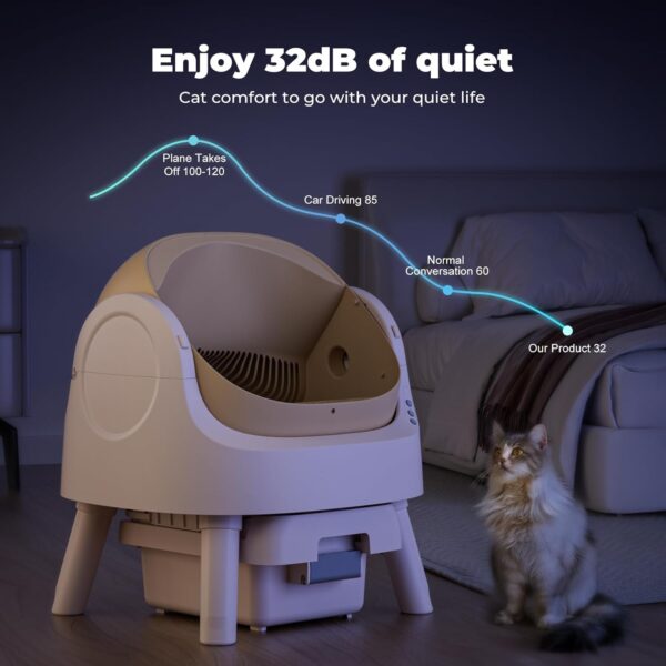 AMAZON Limited time deal 29% OFF ON  Autoscooper 11, Self-Cleaning Automatic Cat Litter Box - Image 2