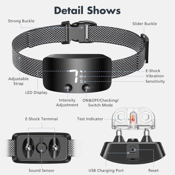AMAZON Limited time deal -38% ON NBJU Bark Collar for Dogs - Image 2