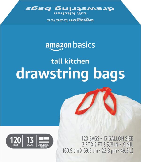 AMAZON Big Spring Deal -19% ON  Amazon Basics Trash Bags