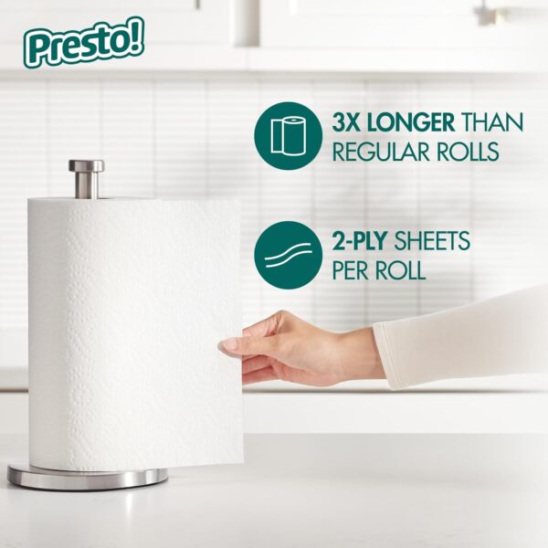 AMAZON Big Spring Deal -15% ON  Amazon Brand - Presto! Flex-a-Size Paper Towels - Image 4