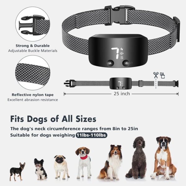 AMAZON Limited time deal -38% ON NBJU Bark Collar for Dogs - Image 3