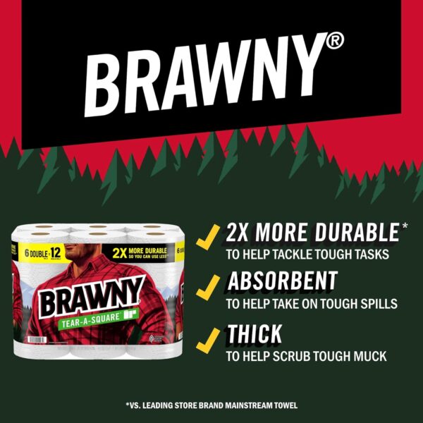 AMAZON Big Spring Deal -20% ON Brawny Tear-A-Square Paper Towels - Image 2