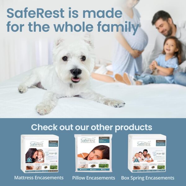 AMAZON Big Spring Deal -20% ON  SafeRest 100% Waterproof Crib Size Mattress Protector - Image 3