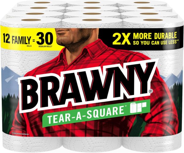 AMAZON Big Spring Deal -20% ON Brawny Tear-A-Square Paper Towels