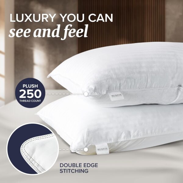 AMAZON Big Spring Deal -44% ON Beckham Hotel Collection Bed Pillows Standard - Image 3