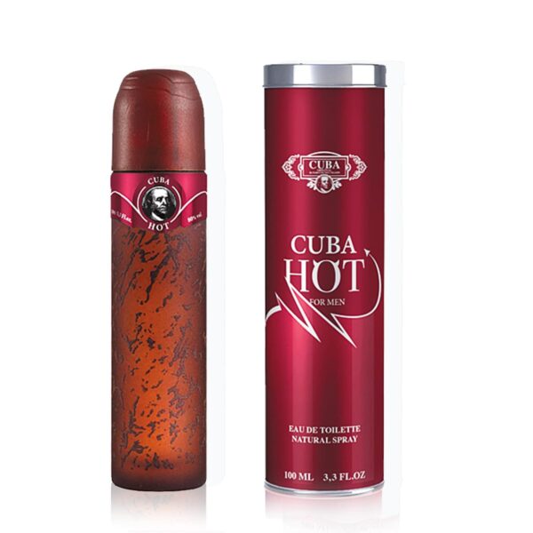 AMAZON Limited time deal -25% ON Cuba Hot for Men - 3.3 oz EDT Spray