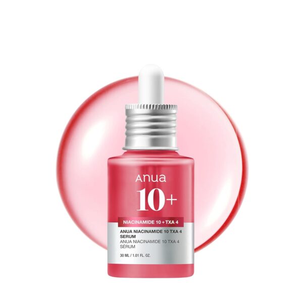 AMAZON Limited time deal -16%  ON  ANUA Niacinamide 10 + TXA 4 Serum, Hyaluronic Acid