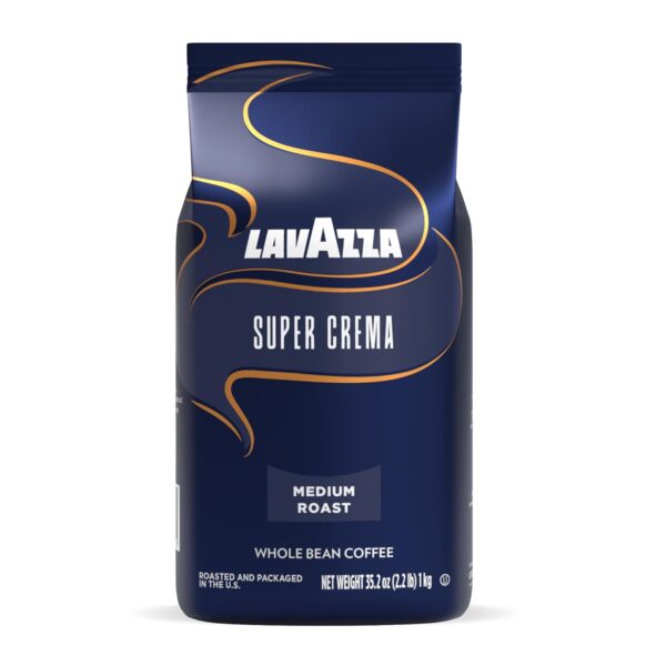 AMAZON Limited time deal -25% ON Lavazza Super Crema Whole Bean Coffee
