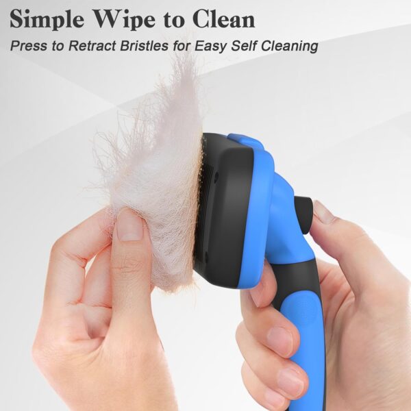 AMAZON Limited time deal -24% ON Swihauk Self Cleaning Slicker Brush - Image 4