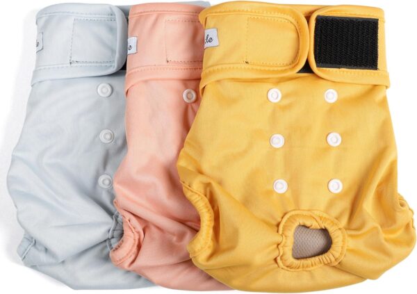 AMAZON Limited time deal -58% ON Female Dog Diapers - Premium Reusable Diapers for Doggie in Heat
