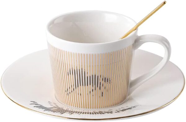 AMAZON Mirror Cups and Saucers (Horse), Mirror Reflection coffee mug