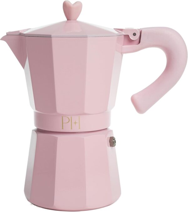 AMAZON Limited time deal -20% ON Paris Hilton Stovetop Espresso and Coffee Maker,