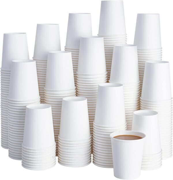 AMAZON Limited time deal -10% ON LITOPAK 400 Pack 8 oz Disposable Paper Coffee Cup