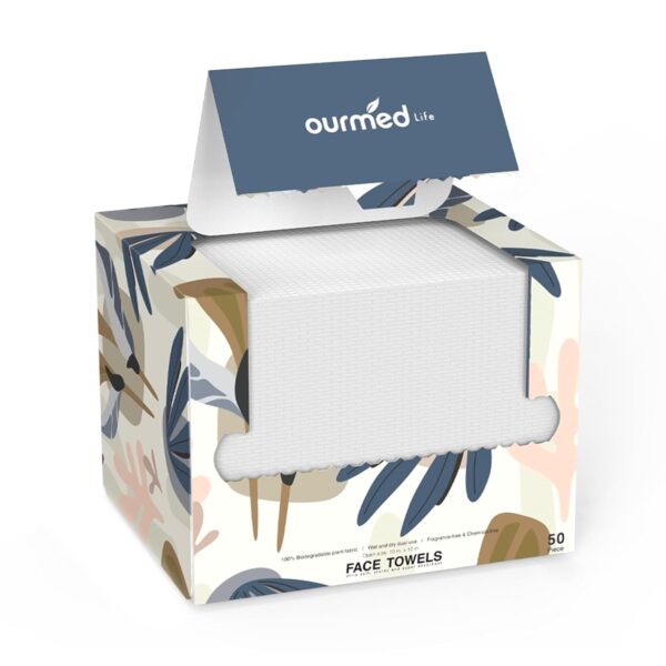 AMAZON Limited time deal -38% ON Ourmed Life Face Towels