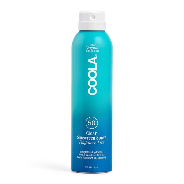 AMAZON Limited time deal -15% ON COOLA Organic Sunscreen SPF 50 Sunblock Spray