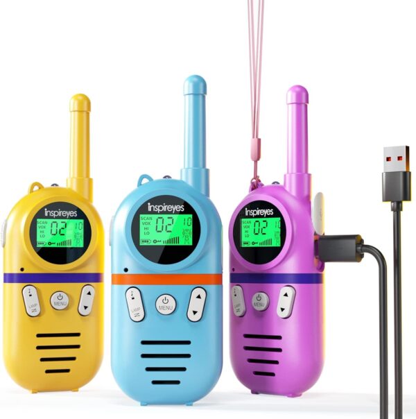 AMAZON Limited time deal -5% ON Inspireyes Walkie Talkies for Kids Rechargeable