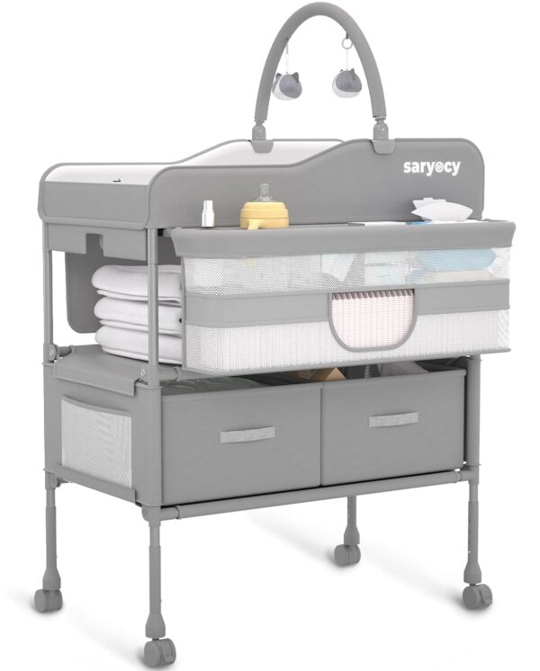 AMAZON Limited time deal -36% ON  Saryocy Baby Changing Table