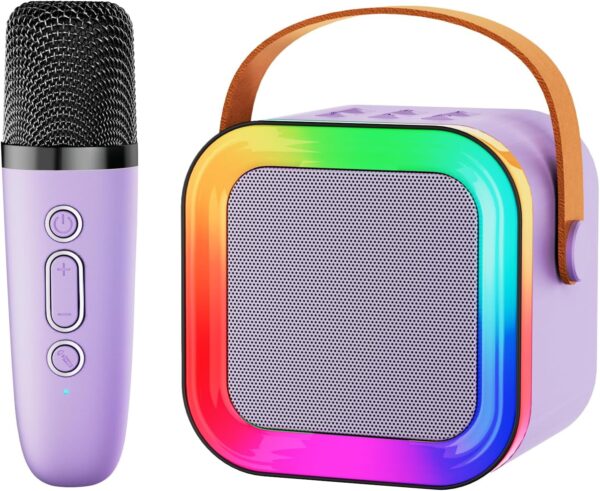 AMAZON Limited time deal -10% ON Mini Karaoke Machine Speaker for Kids Adults