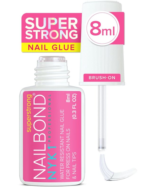 AMAZON Limited time deal 😍 -44% 😍 Super Strong Nail Glue for Press On Nails
