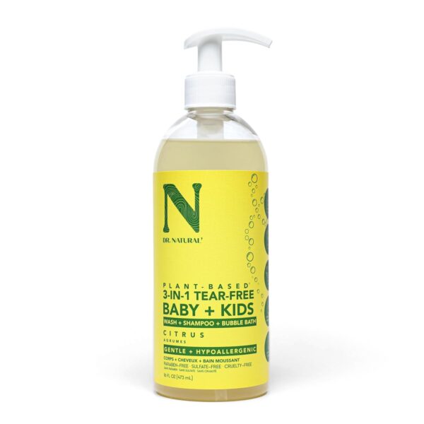 AMAZON Limited time deal -15% ON Dr. Natural 3-in-1 Tear-Free Baby Plus Kids Soap