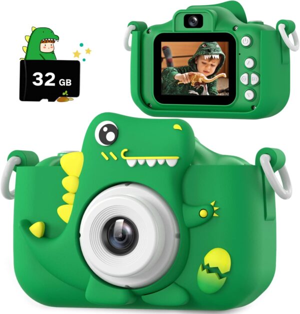 AMAZON Limited time deal -15% ON Upgrade Dinosaur Kids Camera