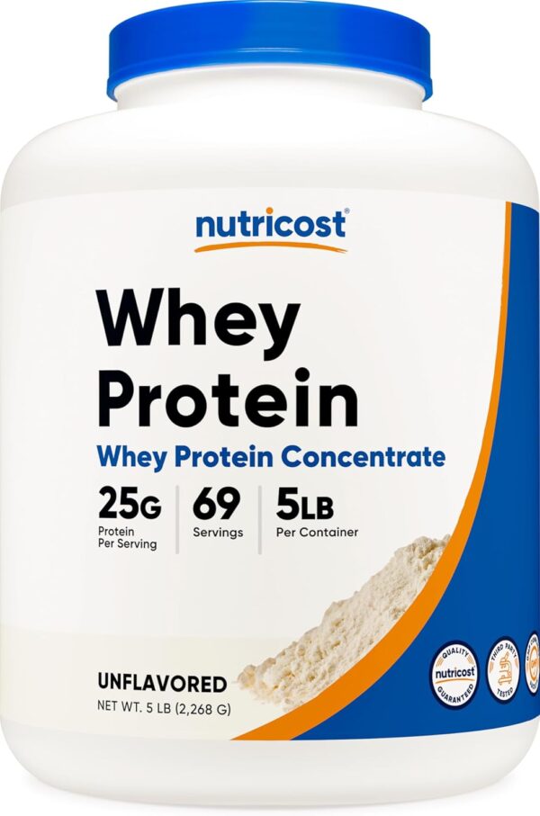 AMAZON Limited time deal -20% ON Nutricost Whey Protein Powder