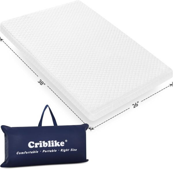 AMAZON Limited time deal -27% ON  Criblike Waterproof Pack and Play Mattress