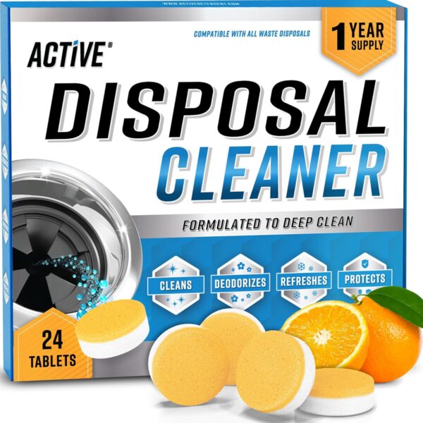 AMAZON Limited time deal ❤ -24% ❤ ON Garbage Disposal Cleaner Deodorizer Tablets