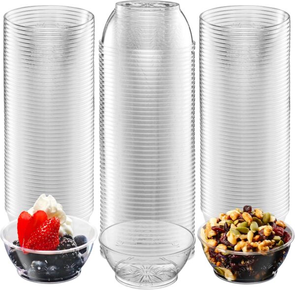 AMAZON Limited time deal -10% ON Clear Mini Plastic Bowls