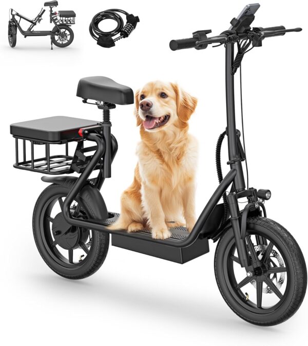 AMAZON Limited time deal -40% ON  NAVIC Electric Scooter Adults