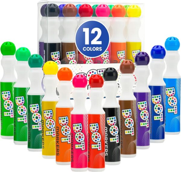 AMAZON Limited time deal -10% ON Darice Washable Dot Markers for Toddlers