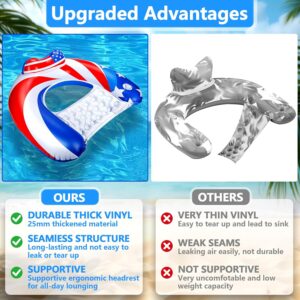 AMAZON Limited time deal -28% ON SEETOHOME 3 Pack Pool Floats Chair Adult with Drink Holder