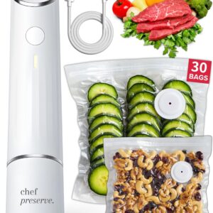 AMAZON Limited time deal -20% ON Chef Preserve Compact Vacuum Sealer for Food