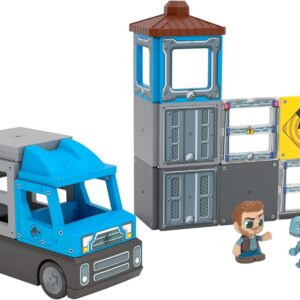 AMAZON Deal selling fast -27% ON Tile Town Jurassic World Dino Escape Magnetic Tiles Set