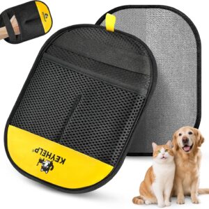 AMAZON Limited time deal -19%  ON KEYHELP Pet Hair Removal Glove for Dogs & Cats